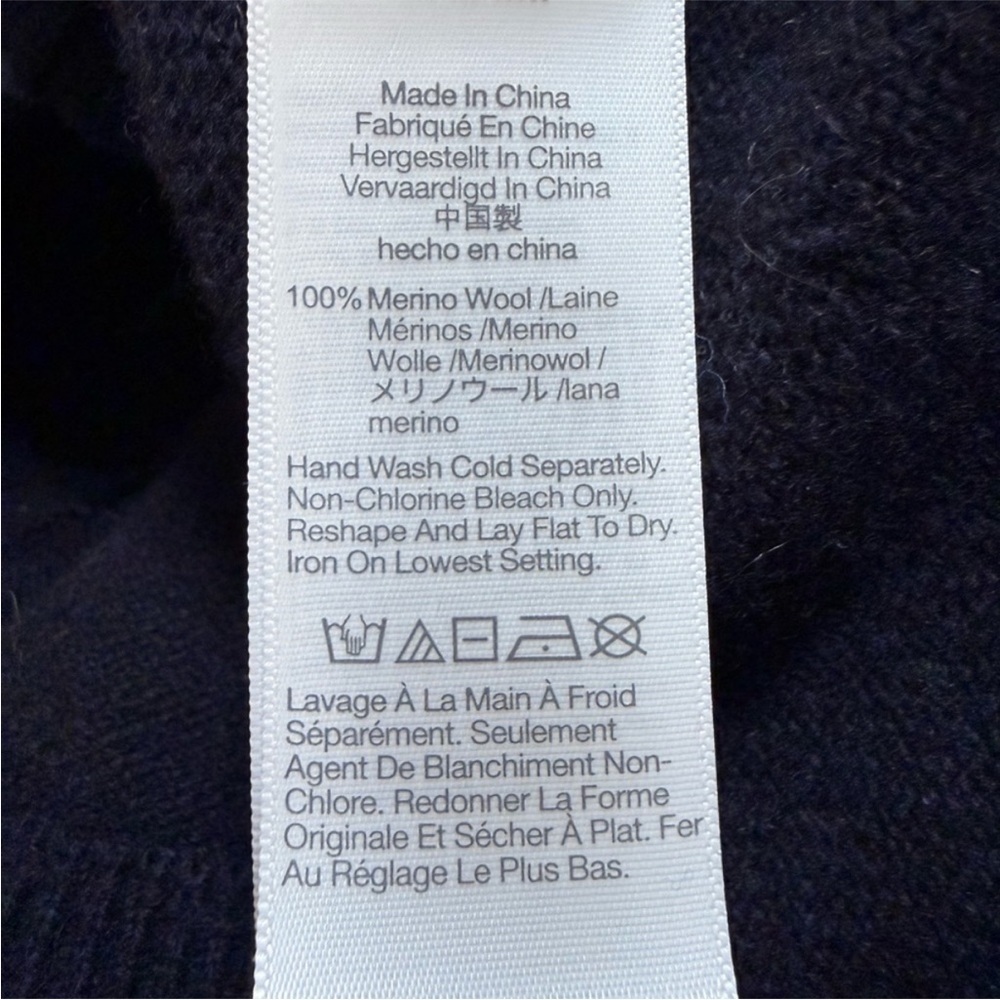 Madewell Navy Men's Cardigan Sweater - Picture 5 of 5